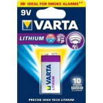 Pile lithium 6f22 - 9v block (6122) varta