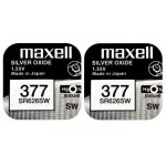 Pile montre sr626sw 377 maxell oxyde dargent 155v 377 sr66 sr626 lot de 2 piles p�remption �loign�e capacit� ...