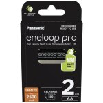 Pile rechargeable lr6 (aa) nimh panasonic eneloop pro hr06 2500 mah 1. 2 v 2 pc(s)