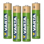 Piles recycl�es rechargeables recharge akku recylced type aa nimh 2100 mah - 4 pi�ces