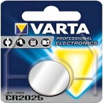 Pile varta cr 2025 3v lithium (lot de 2)