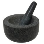 Pilon et mortier - vogue - granite - 203 mm � - robuste - lourd