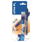 Roller effaçable - pilot - frixion ball - pointe moyenne - encre bleue - rechargeable Roller effaçable - pilot - frixion ball - pointe moyenne - encre bleue - rechargeable