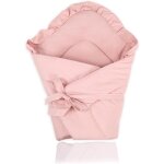 Pimko nid dange bebe avec volants couverture croissant pour bb - rversible enveloppante bb en 100% ...