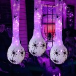 Décoration de fête - pimpimsky - lumières dhalloween - 3 pcs - toiles daraignée - led 2 mètres Décoration de fête - pimpimsky - lumières dhalloween - 3 pcs - toiles daraignée - led 2 mètres