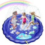 Pimpimsky - piscine gonflable enfant - tapis de jet deau - tapis de jeux - tapis de pulvrisation deau ...
