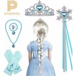 Pimpimsky princesse accessoires 8pcs diad�me collier boucles doreilles anneau gants pour cosplay carnaval ...