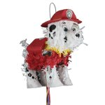 Piñata À tirer marcus pat patrouille 40x17x37cm blanc / rouge bordeaux Piñata À tirer marcus pat patrouille 40x17x37cm blanc / rouge bordeaux