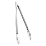 Pince  barbecue - rosenstein & sohne - rosenstein & shne - acier chrom - 30 cm - dents arrondies