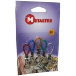 Pince ca�man - metaltex - 297104 - lot de 5 - accroche torchons et serviettes - plastique
