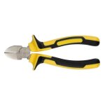 Pince coupante diagonale - perel - 165mm - acier chrome - vanadium - poign�es soft - grip