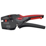Pince coupante de ct - knipex - nexstrip - multifonction - 190 mm - noir
