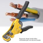 Pince  dnuder automatique omabeta - outil de dnudage de cble pour lectriciens - blanc