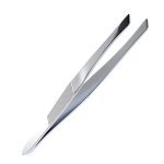 Pince  epiler - pression flex - 85cm long - inox - pour pilation sourcil visage chardes