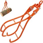 Pince forestire pour troncs - vevor - pince forestire de levage pour troncs bches 9144 mm 4 griffes ...