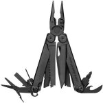 Pince multifonctions 18 outils wave plus noire - leatherman