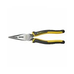 Pince plate fatmax bec long 200mm - stanley - acier tremp� - noir