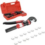 Pince à sertir hydraulique - vidaxl - 4 - 70 mm² - rouge - a sertir Pince à sertir hydraulique - vidaxl - 4 - 70 mm² - rouge - a sertir