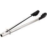 Pince  servir barbecue l : 40 cm - inox nylon