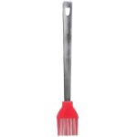 Pinceau ptisserie - mastrad - 26cm - manche inox - rouge