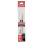 Pinceaux - plat - sp�cial colle et gesso - 3 tailles - fibre nylon blanc - p�b�o
