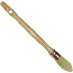 Pinceau pouce � rechampir - savy - d: 18 mm - n�0 - bois acier cuivre