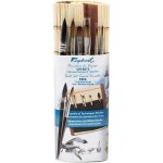Pincelier de voyage set de pinceaux raphaël aquarelle techniques fluides Pincelier de voyage set de pinceaux raphaël aquarelle techniques fluides