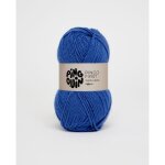 Pelote de laine pingo first - phildar - jeans - 100% acrylique - aiguille n35