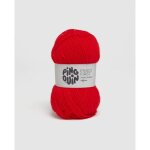 Pelote de laine - pingouin - pingo first - 50g - 100% acrylique - couleur rouge