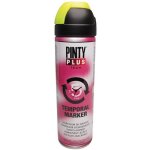 Bombe peinture - pinty - 500ml - jaune fluo - traceur éphémère - marquage au sol Bombe peinture - pinty - 500ml - jaune fluo - traceur éphémère - marquage au sol