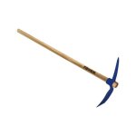 Pioche de cantonnier oeil rond1 4 kg sans manche lg 435 mm