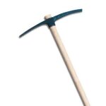 Pioche de terrassier - mercier - 4546 - largeur 53 cm - manche 90 cm - t�te 25 kg