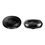 Haut - parleur pour automobile pioneer g - series ts - g6930f - coaxial tridirectionnel 6 x 9 - 45w