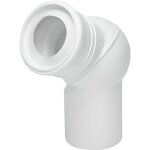 Pipe coud�e de wc orientable - tyc - diam�tre 110mm - pvc