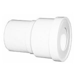 Raccord - pipe droite m�le - 100mm - couleur blanche - id�ale pour installations sanitaires