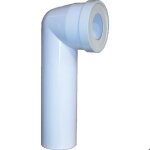 Pipe longue coude recoupable 100mm - regiplast - aspl35