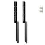 Piquet de clôture - vevor - kit de réparation de poteau de clôture piquets dancrage 2pcs 51x51mm pour ... Piquet de clôture - vevor - kit de réparation de poteau de clôture piquets dancrage 2pcs 51x51mm pour ...