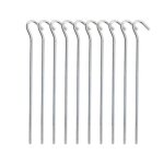 Piquet droit werka pro 18 cm aluminium lot de 10