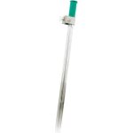 Piquet de terre - non spcifi - 1 m - acier galvanis - vert - simple