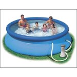Piscine autoportante - intex - easy set - � 396 x 84 cm - filtre � cartouche - bleu