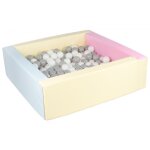 Piscine  balles carre velinda 2440220k. 21k. 22k - 1. 9 - 300 balles - multicolore