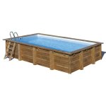 Piscine bois evora 620 x 420 x 133 m - gré Piscine bois evora 620 x 420 x 133 m - gré
