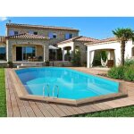 Piscine bois palma 130 - 7. 57 x 4. 07 x 1. 31 m