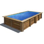 Piscine bois lemon 375 x 200 x 068 m - gr�