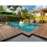 Piscine bois rectangle panama - 6. 20 x 4. 10 x 1. 45 m