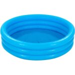 Piscine gonflable - intex - 3 anneaux - d. 168 x h. 38 cm - 481 litres