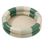 Piscine gonflable enfant familiale - salutuya - rectangulaire - pvc non toxique - vert