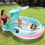 Piscinette fontaine baleine - intex