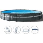 Piscine - intex - 26340 ultras xtr frame - hors - sol - ronde - 732x132 - filtre � sable