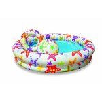Piscine intex 59460 avec bou�e et ballon - diam�tre 122 cm